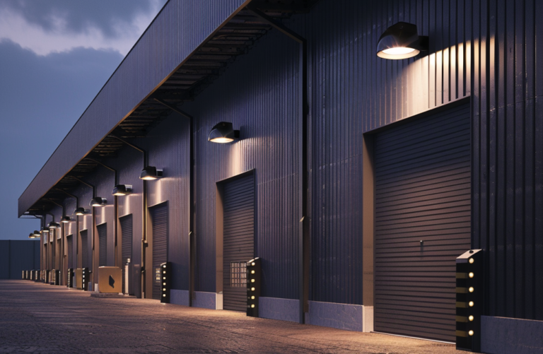 Warehouse external lighting